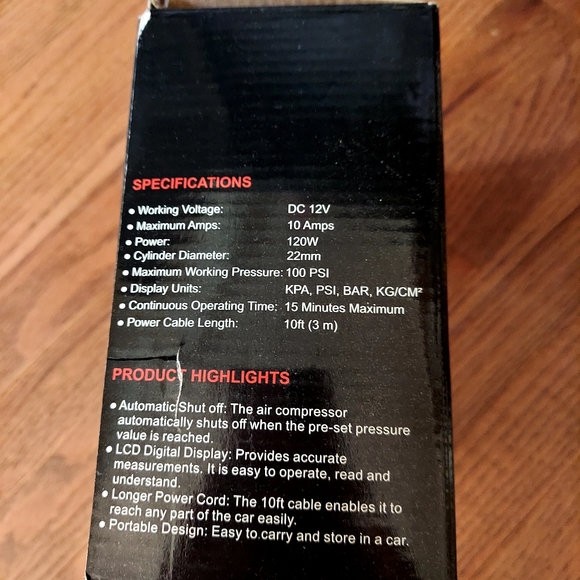 AstroAI Portable Air Compressor - Picture 6 of 11